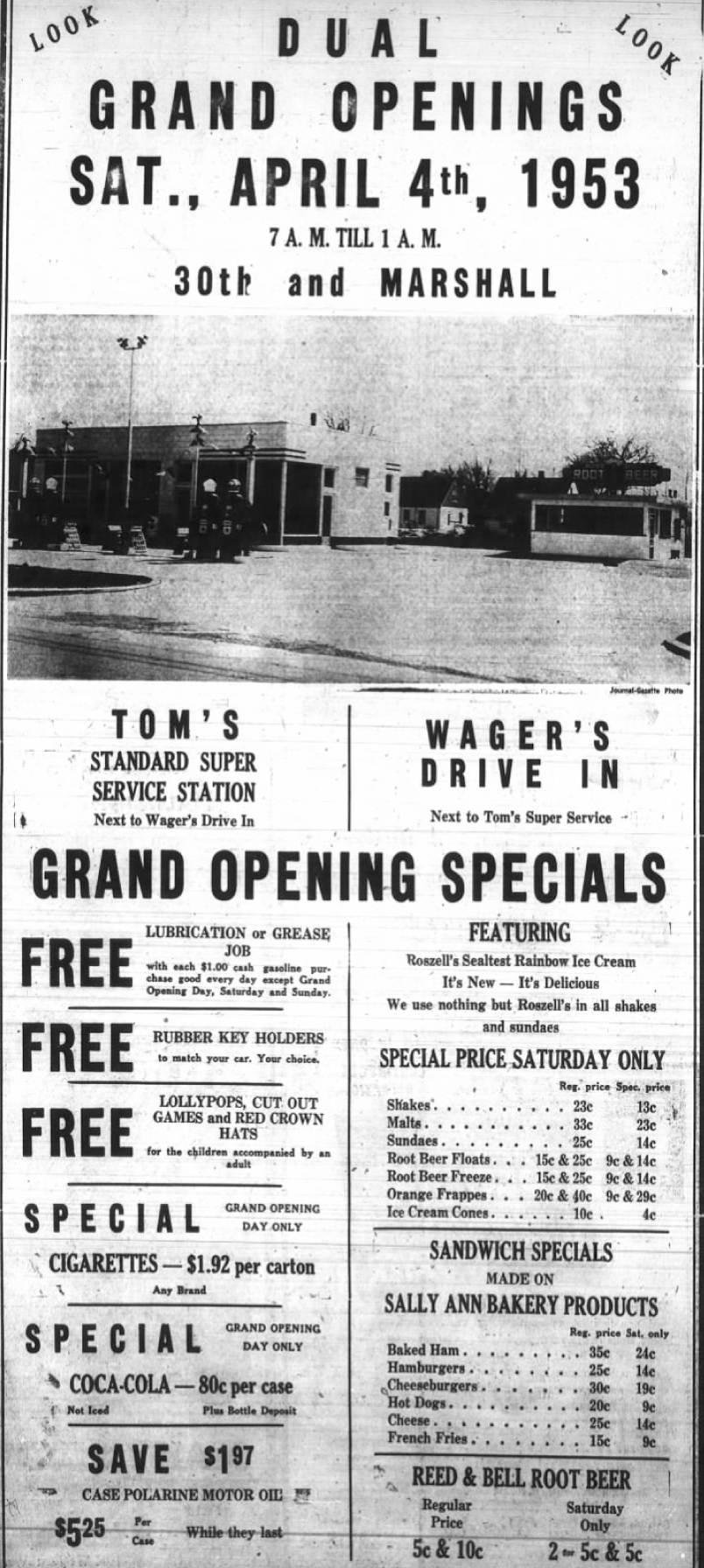 Dual grand openings